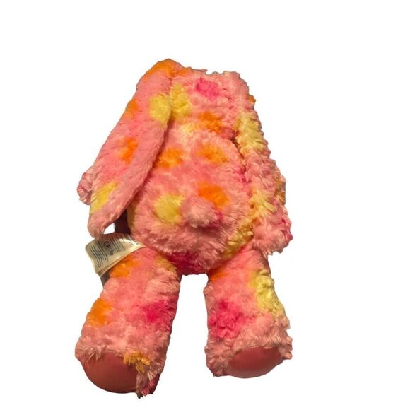 Build-A-Bear Workshop Kids Pink Polka Dots Bunny Rabbit Stuffed Animal Plush Toy - Picture 8 of 12